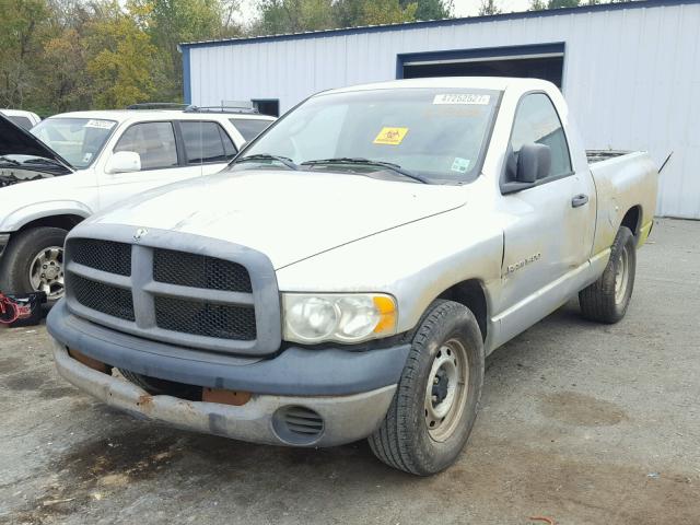 1D7HA16K13J638809 - 2003 DODGE RAM 1500 S SILVER photo 2