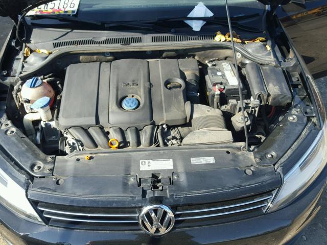 3VWDP7AJ4DM266408 - 2013 VOLKSWAGEN JETTA SE 黑色 照片 7