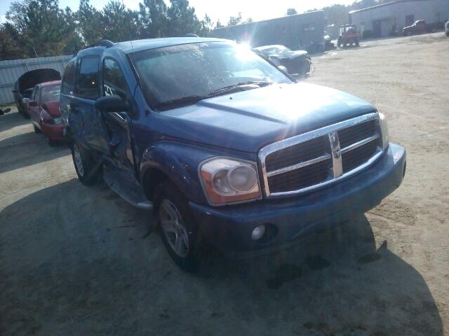 1D4HD48N35F615843 - 2005 DODGE DURANGO SL BLUE photo 1