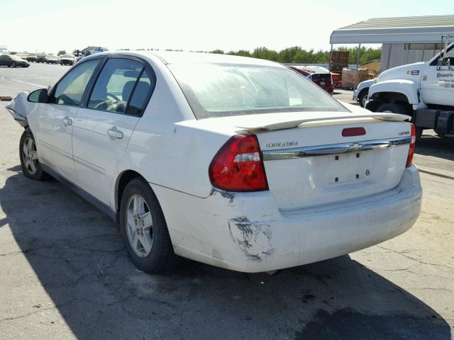 1G1ZT52835F260906 - 2005 CHEVROLET MALIBU LS თეთრი ფოტო 3