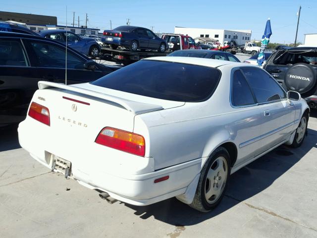 JH4KA8274RC000169 - 1994 ACURA LEGEND LS WHITE photo 4
