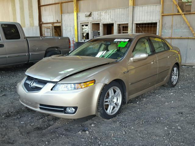 19UUA66297A030937 - 2007 ACURA TL GOLD photo 2