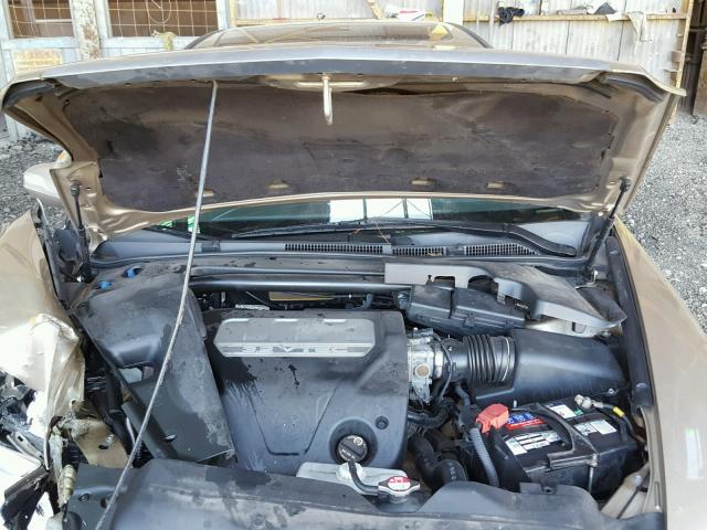 19UUA66297A030937 - 2007 ACURA TL GOLD photo 7