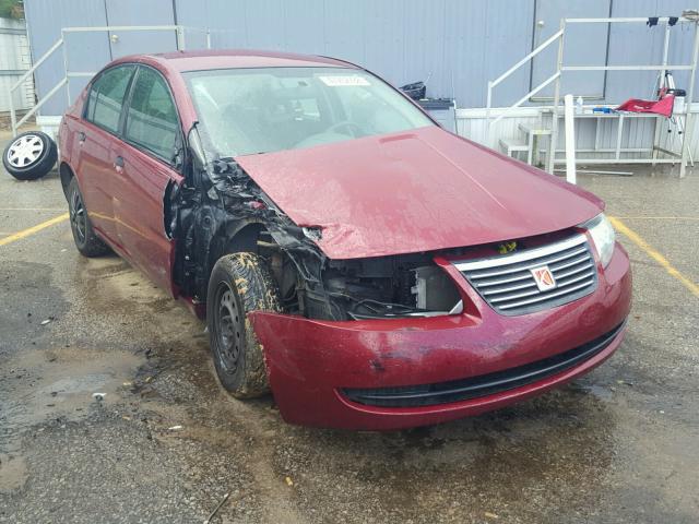 1G8AG52F15Z148881 - 2005 SATURN ION LEVEL MAROON photo 1