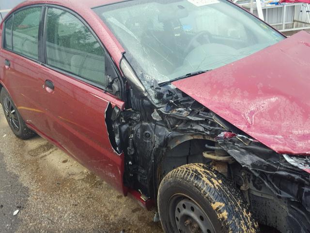 1G8AG52F15Z148881 - 2005 SATURN ION LEVEL MAROON photo 10