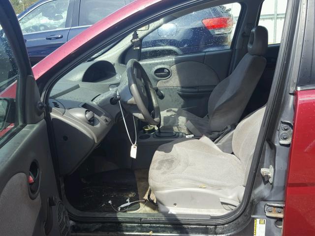1G8AG52F15Z148881 - 2005 SATURN ION LEVEL MAROON photo 5