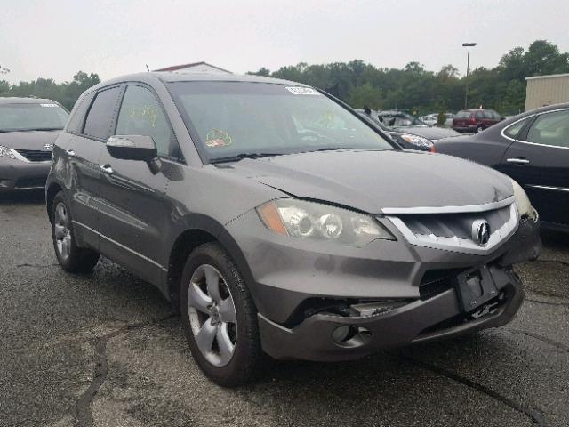 5J8TB18268A012289 - 2008 ACURA RDX GRAY photo 1