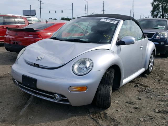 3VWCD21Y54M302126 - 2004 VOLKSWAGEN NEW BEETLE Boz foto 2