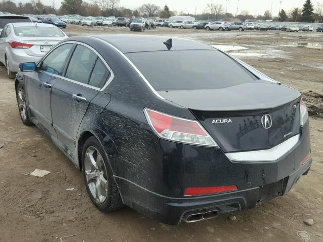 19UUA96559A005127 - 2009 ACURA TL BLACK photo 3