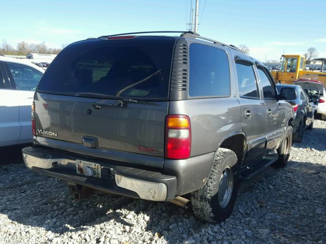 1GKEK13Z02J270296 - 2002 GMC YUKON CHARCOAL photo 4