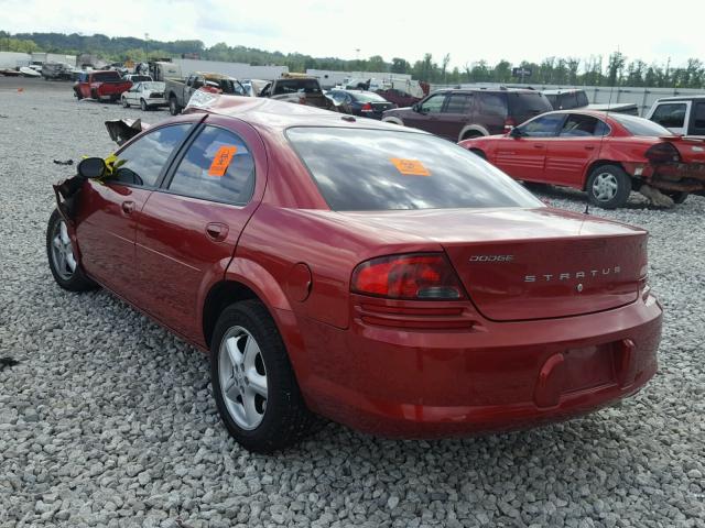 1B3EL46XX6N266146 - 2006 DODGE STRATUS SX RED photo 3