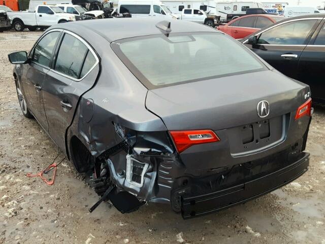 19VDE1F54EE007617 - 2014 ACURA ILX 20 PRE GRAY photo 3