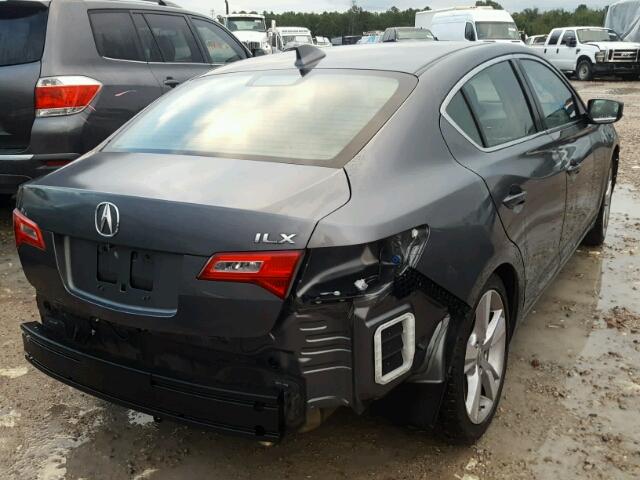 19VDE1F54EE007617 - 2014 ACURA ILX 20 PRE GRAY photo 4