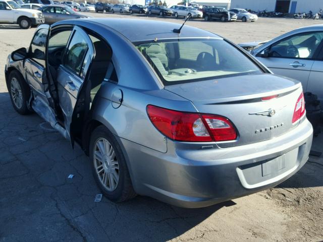 1C3LC56K58N257927 - 2008 CHRYSLER SEBRING TO GRAY photo 3