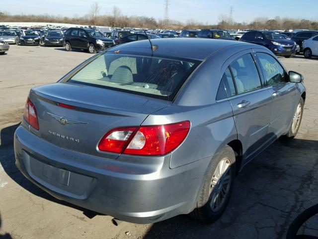 1C3LC56K58N257927 - 2008 CHRYSLER SEBRING TO GRAY photo 4