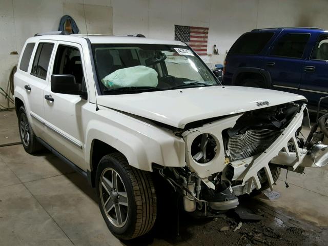 1J4FT48B39D170318 - 2009 JEEP PATRIOT LI WHITE photo 1