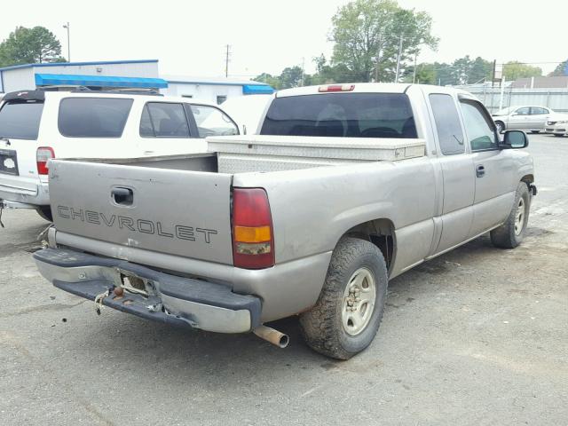 2GCEC19W411158468 - 2001 CHEVROLET SILVERADO SILVER photo 4