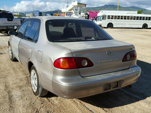 1NXBR12E31Z495782 - 2001 TOYOTA COROLLA CE CHARCOAL photo 3