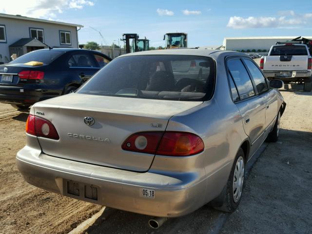 1NXBR12E31Z495782 - 2001 TOYOTA COROLLA CE CHARCOAL photo 4