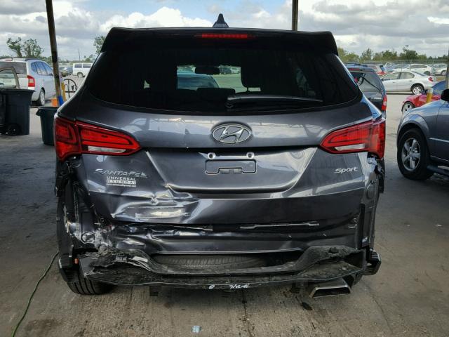 5XYZT3LB4HG473807 - 2017 HYUNDAI SANTA FE S 石墨色 照片 9