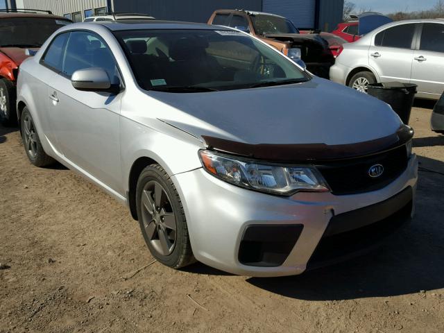 KNAFU6A24B5332964 - 2011 KIA FORTE EX SILVER photo 1