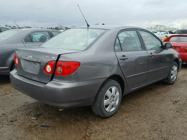 1NXBR32E47Z907941 - 2007 TOYOTA COROLLA CE GRAY photo 4