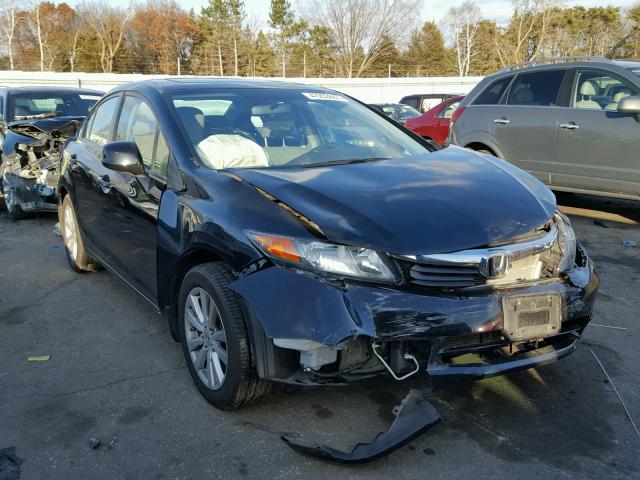 19XFB2F84CE343290 - 2012 HONDA CIVIC EX შავი ფოტო 1