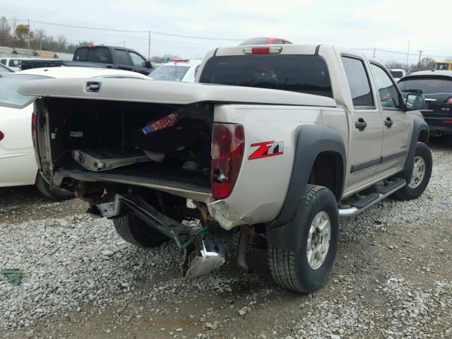 1GCDS136648163020 - 2004 CHEVROLET COLORADO BEIGE photo 4