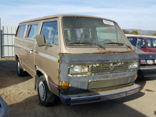 WV2YB0253GH114996 - 1986 VOLKSWAGEN VANAGON BU BEIGE photo 1