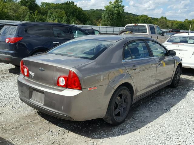 1G1ZA5EU1CF166647 - 2012 CHEVROLET MALIBU LS ყავისფერი ფოტო 4