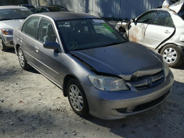 2HGES16634H915381 - 2004 HONDA CIVIC LX CHARCOAL photo 1