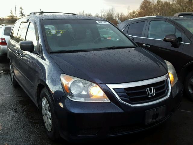 5FNRL38208B018341 - 2008 HONDA ODYSSEY LX BLUE photo 1