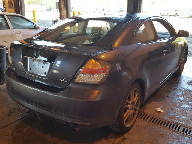 JTKDE167870161759 - 2007 TOYOTA SCION TC GRAY photo 4