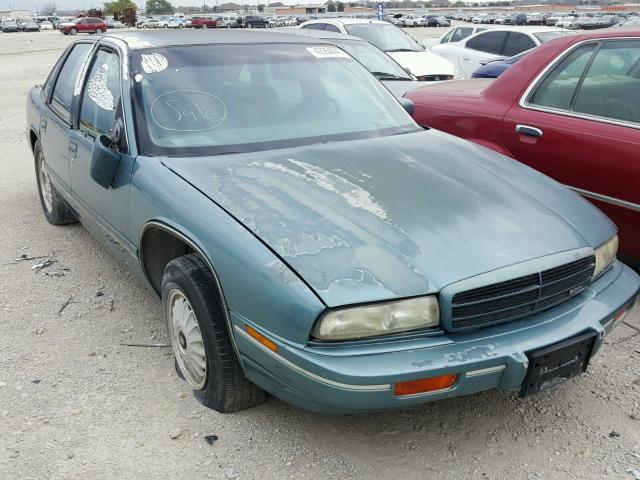 2G4WB55L1R1414566 - 1994 BUICK REGAL CUST TEAL photo 1