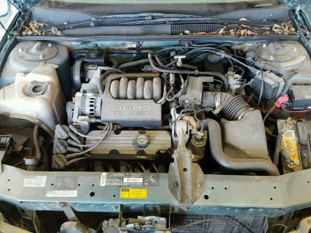 2G4WB55L1R1414566 - 1994 BUICK REGAL CUST TEAL photo 7