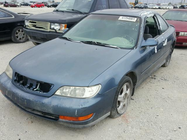 19UYA2243VL001243 - 1997 ACURA 3.0CL GREEN photo 2