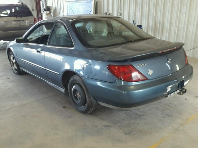 19UYA2243VL001243 - 1997 ACURA 3.0CL GREEN photo 3