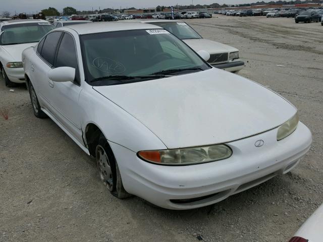 1G3NL52T1YC399660 - 2000 OLDSMOBILE ALERO GL WHITE photo 1