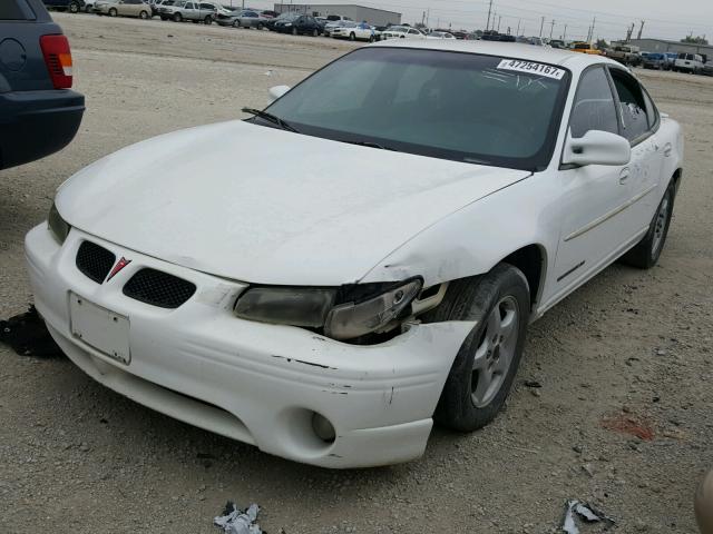 1G2WK52JX1F233488 - 2001 PONTIAC GRAND PRIX Білий фото 2