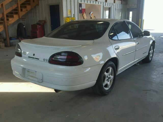 1G2WK52JX1F233488 - 2001 PONTIAC GRAND PRIX Білий фото 4