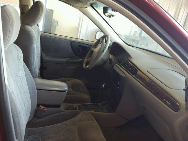 1G1NE52J42M670990 - 2002 CHEVROLET MALIBU LS MAROON photo 5