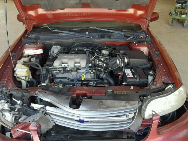1G1NE52J42M670990 - 2002 CHEVROLET MALIBU LS MAROON photo 7