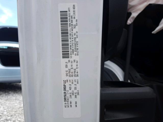 3C6URVHG4EE107936 - 2014 RAM PROMASTER 白色 照片 10