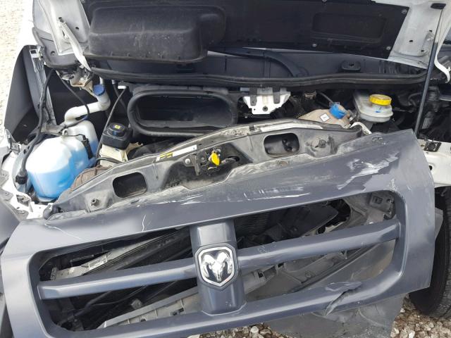 3C6URVHG4EE107936 - 2014 RAM PROMASTER 白色 照片 7
