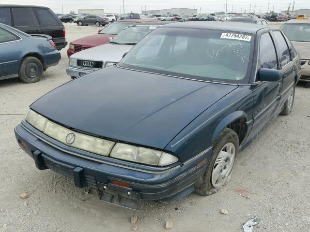 1G2WJ52M4RF323969 - 1994 PONTIAC GRAND PRIX GREEN photo 2