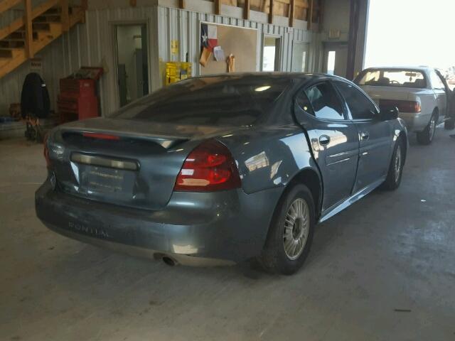 2G2WP552961258094 - 2006 PONTIAC GRAND PRIX CHARCOAL photo 4