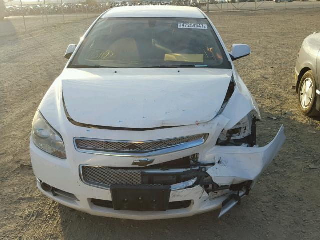 1G1ZK57B19F188911 - 2009 CHEVROLET MALIBU LTZ 白色 照片 9