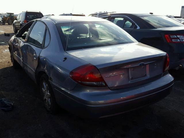 1FAFP56U06A197693 - 2006 FORD TAURUS SEL GRAY photo 3