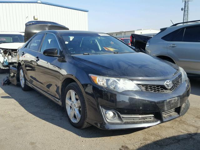 4T1BF1FK7DU250710 - 2013 TOYOTA CAMRY L BLACK photo 1