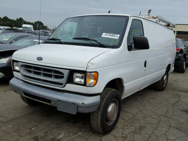 1FTNS24L71HA19597 - 2001 FORD ECONOLINE WHITE photo 2